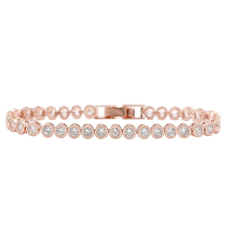 Luxury CZ Tennis Bracelet for Women ⭐