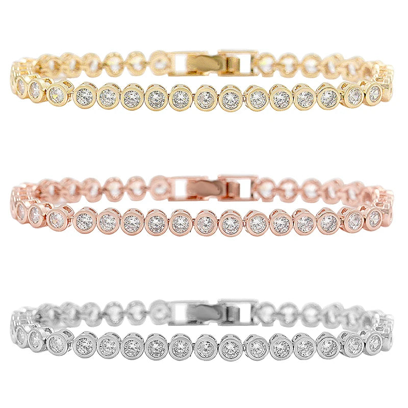 Luxury CZ Tennis Bracelet for Women ⭐