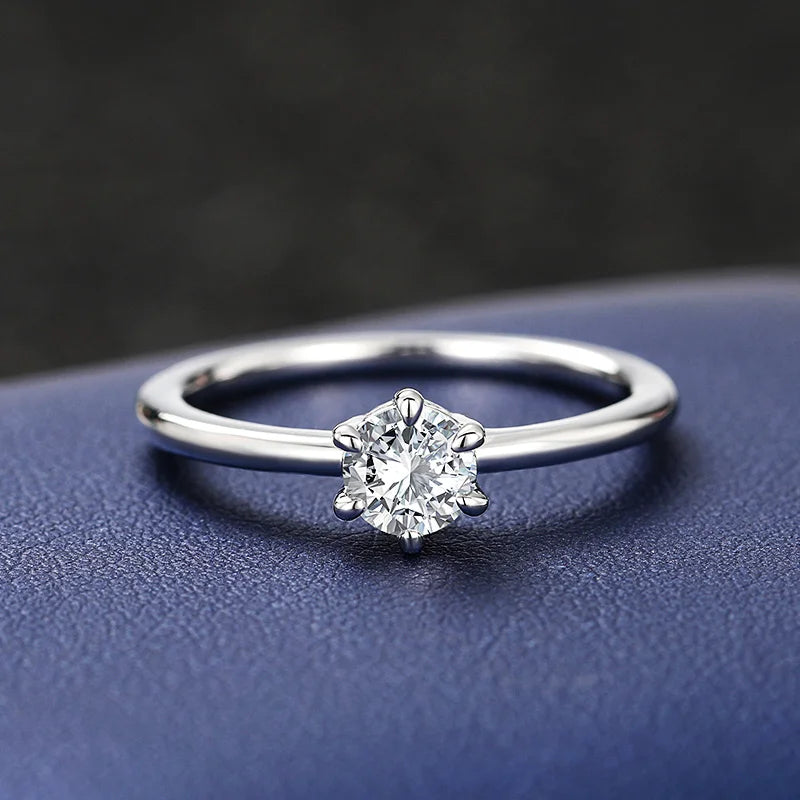 Classic CZ Engagement Ring ✨