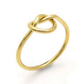 925 Sterling Silver Knot Ring – Elegant Minimalist Ring for Women