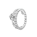 Moon & Star Sterling Silver Paw Ring – 925 Silver | VELOURIST