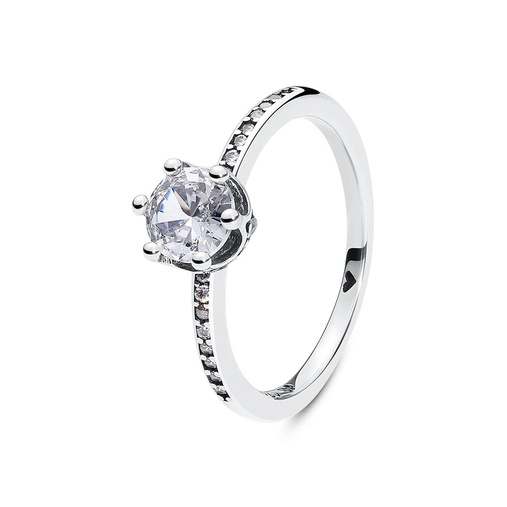 925 CZ Engagement Ring