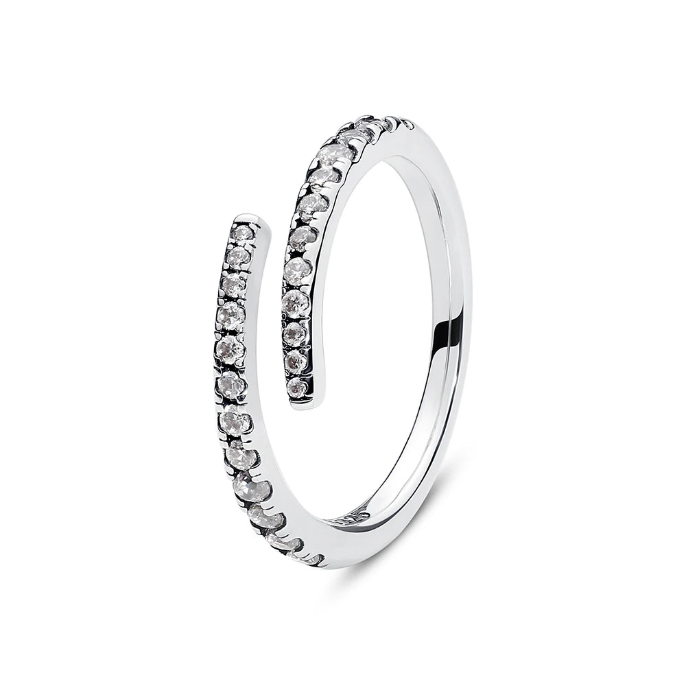 925 CZ Engagement Ring