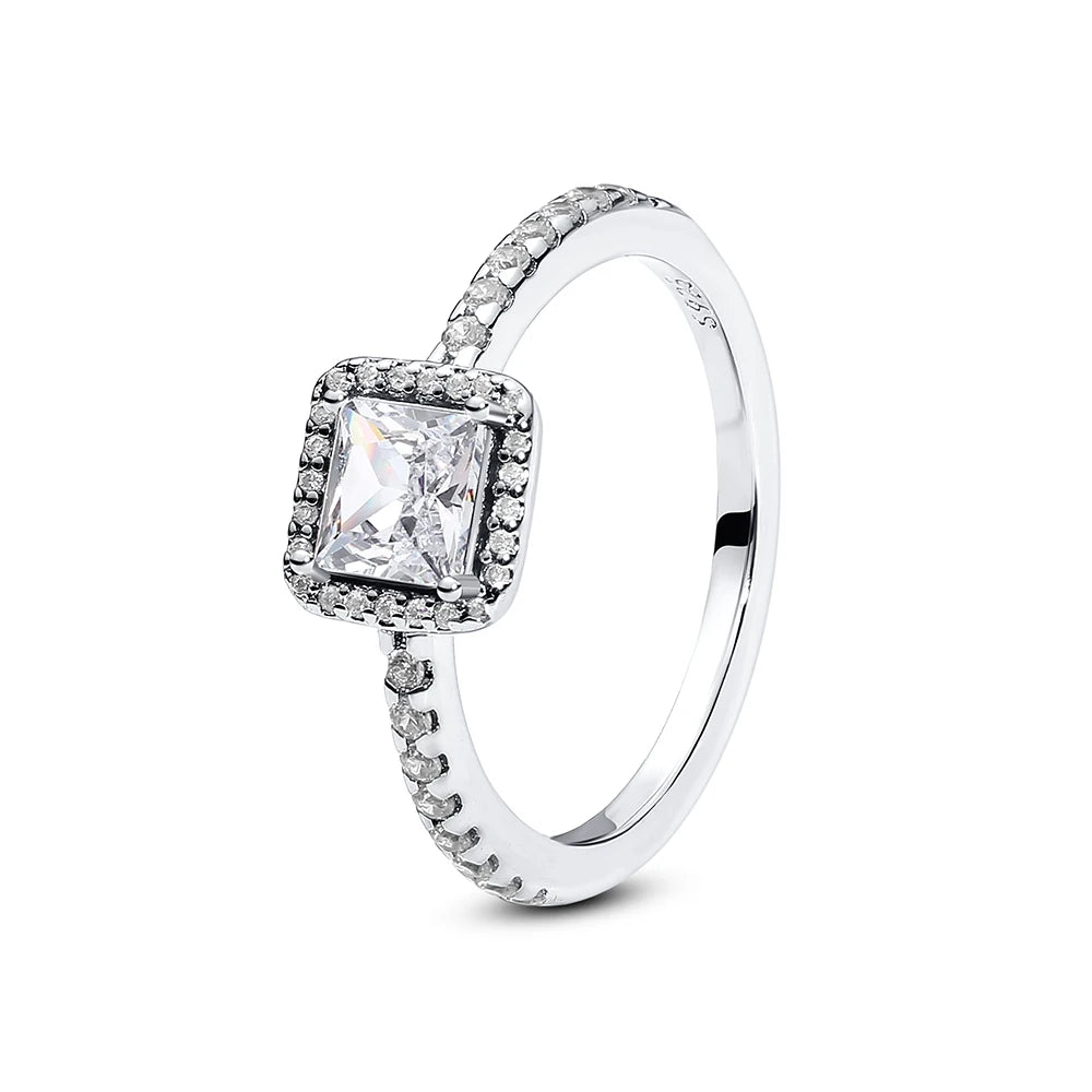 925 CZ Engagement Ring