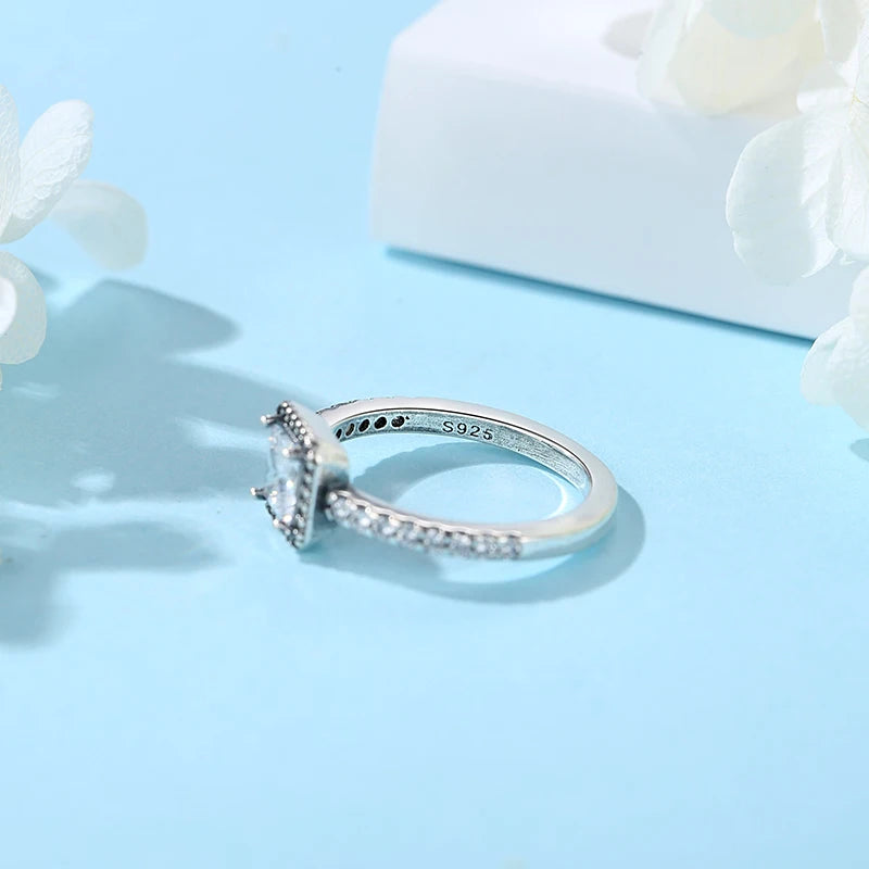 925 CZ Engagement Ring