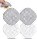4-Pack Silicone Hair Catcher & Drain Protector – Shower & Sink