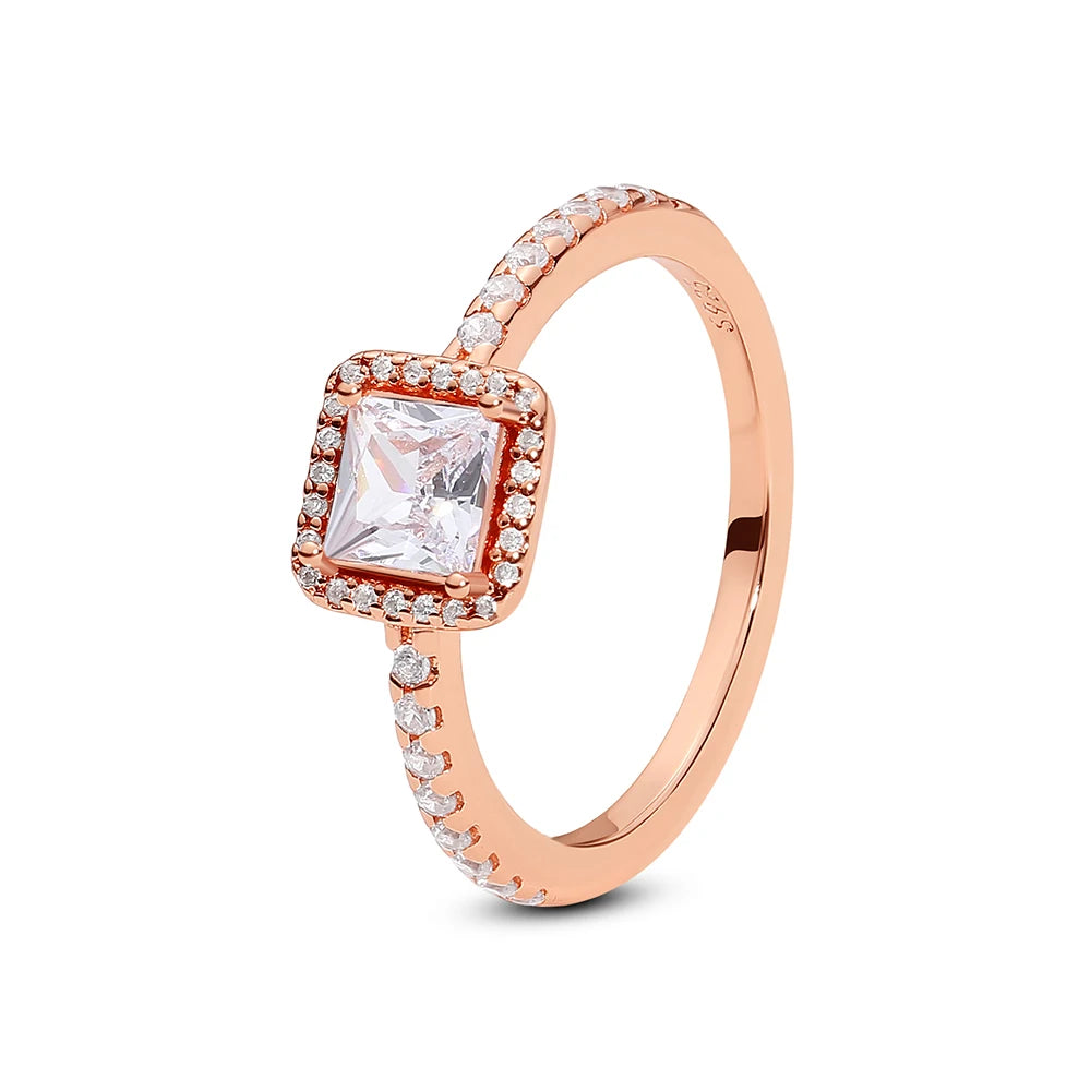925 CZ Engagement Ring