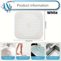 4-Pack Silicone Hair Catcher & Drain Protector – Shower & Sink