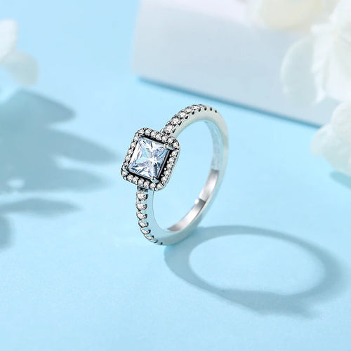 925 CZ Engagement Ring
