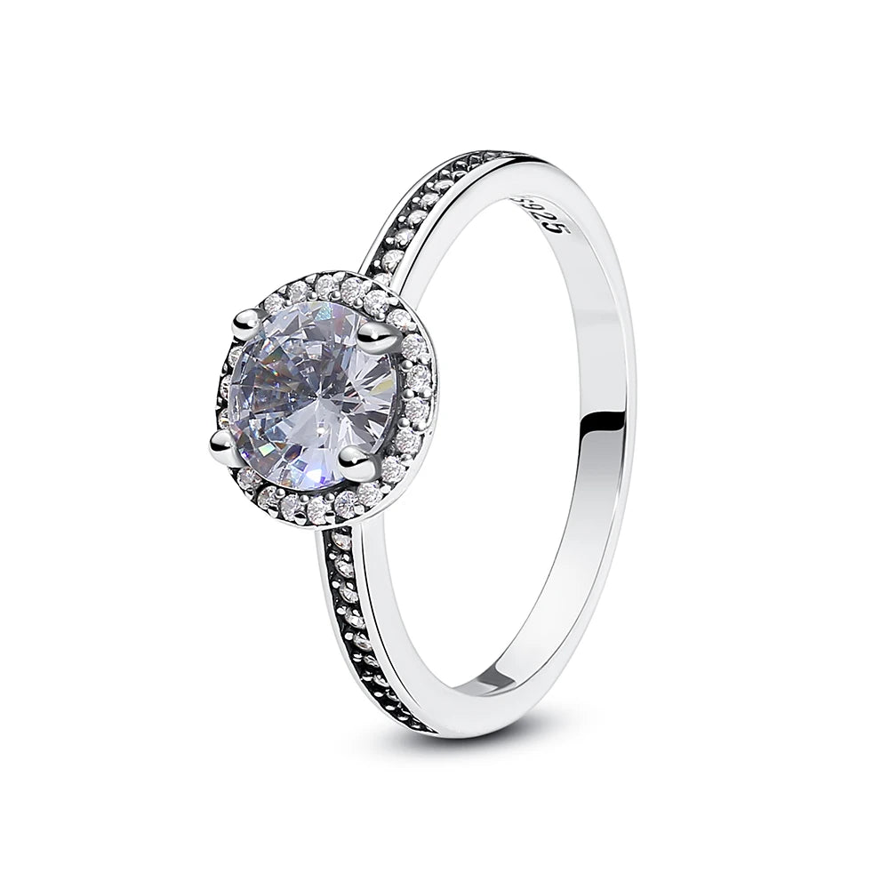 925 CZ Engagement Ring
