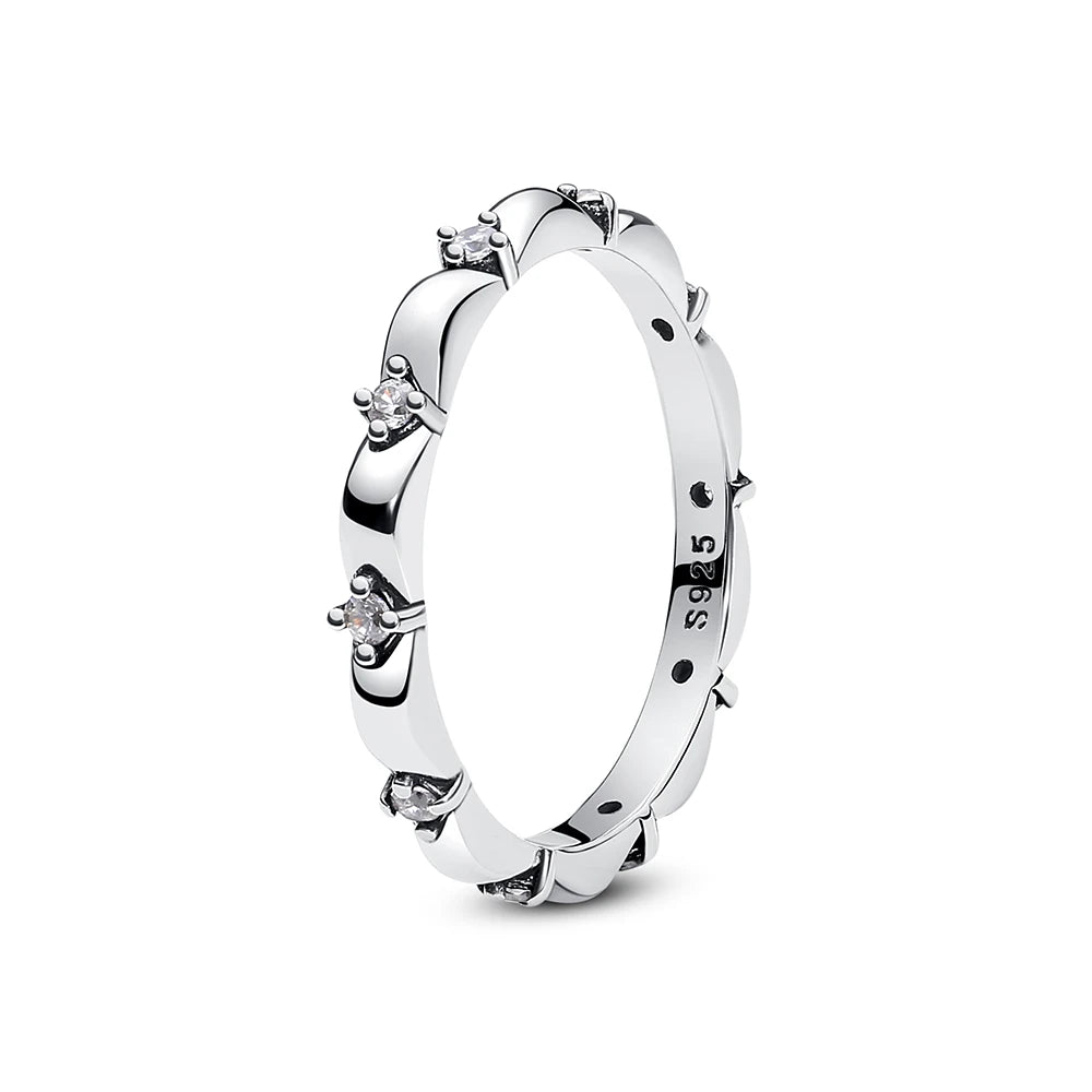 925 CZ Engagement Ring