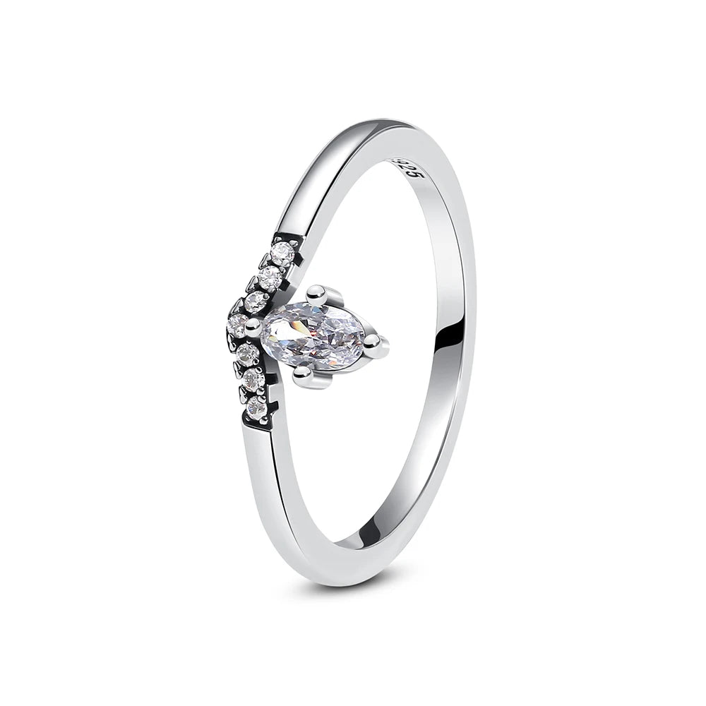 925 CZ Engagement Ring