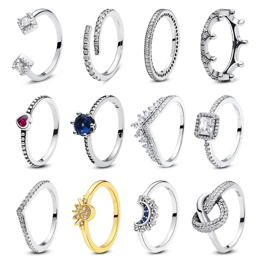 925 CZ Engagement Ring