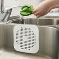 4-Pack Silicone Hair Catcher & Drain Protector – Shower & Sink