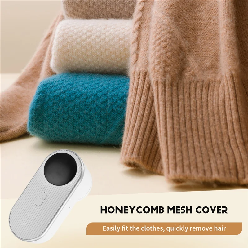 Rechargeable Fabric Shaver & Lint Remover — Clothes, Sweaters & More