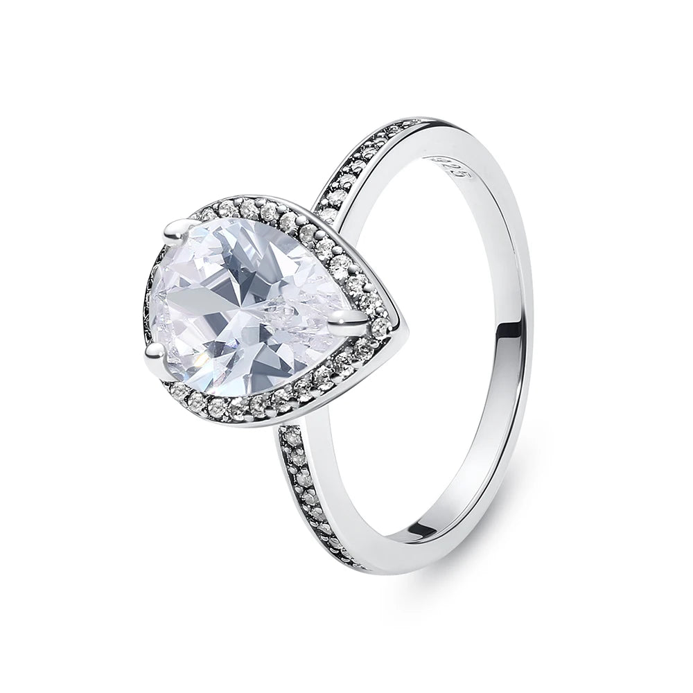 925 CZ Engagement Ring